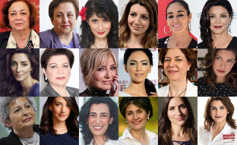 Prominent Iranian women who wrote a letter to FIFA, asking that it seek a permanent end to the ban against women entering sports stadiums in Iran